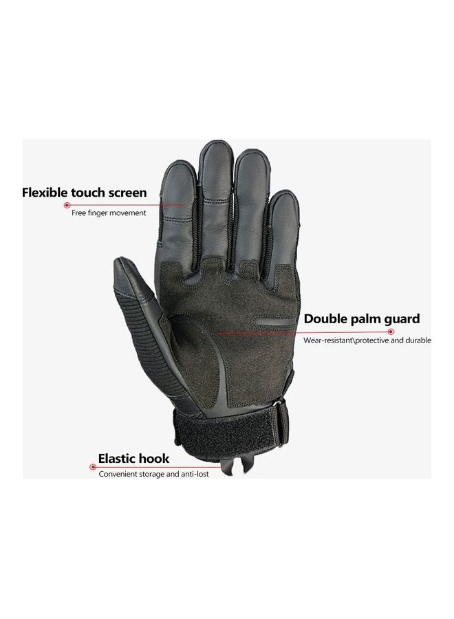 Touching Screen Hard Knuckle Sports Gloves