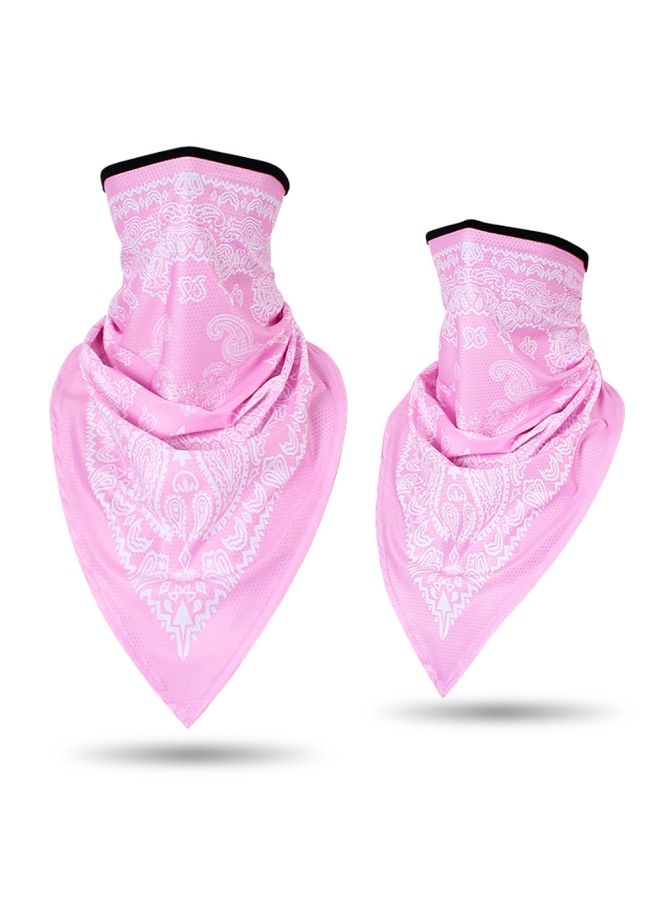 2-Piece Breathable Face Scarf Cycling Mask