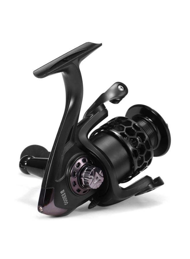 Smooth Spinning Fishing Reel With Handle Tackle And Case