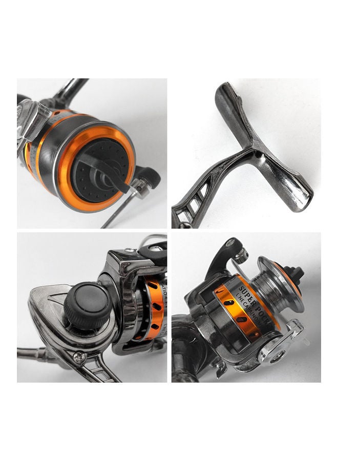 3BB 4.3:1 Mini Spinning Ultralight All Metal Freshwater Saltwater Carp Fishing Reel 8 x 6.5 7.4cm