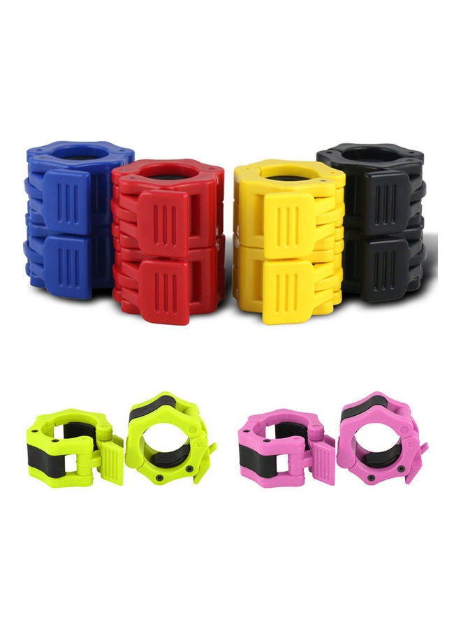 Barbell Collar Lock Clips Clamp Weight lifting Bar Gym Fitness Dumbbell Buckle 20 x 10 20cm