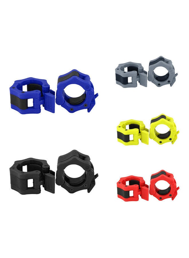 Barbell Collar Lock Clips Clamp Weight lifting Bar Gym Fitness Dumbbell Buckle 20 x 10 20cm