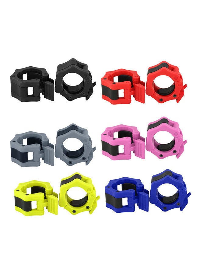 Barbell Collar Lock Clips Clamp Weight lifting Bar Gym Fitness Dumbbell Buckle 20 x 10 20cm