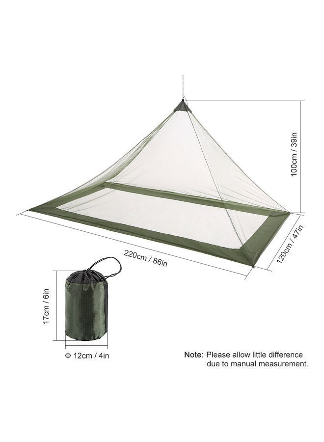 Ultralight Mosquito Net With Nail Stake Set 220x120x100cm