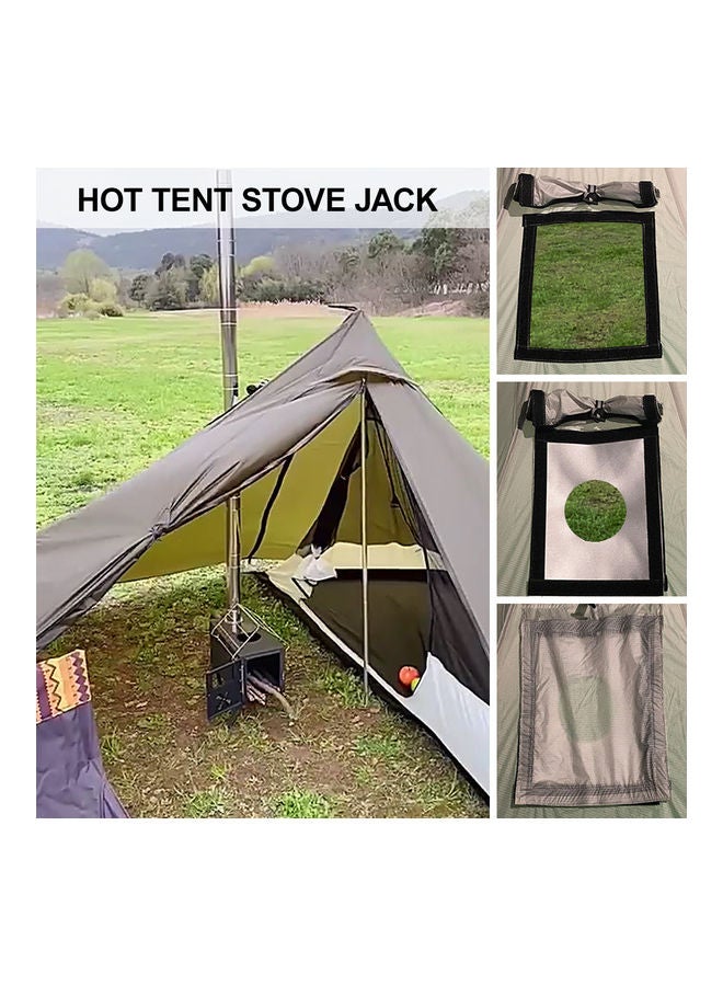 Fireproof Tent Stove Jack 23x20cm