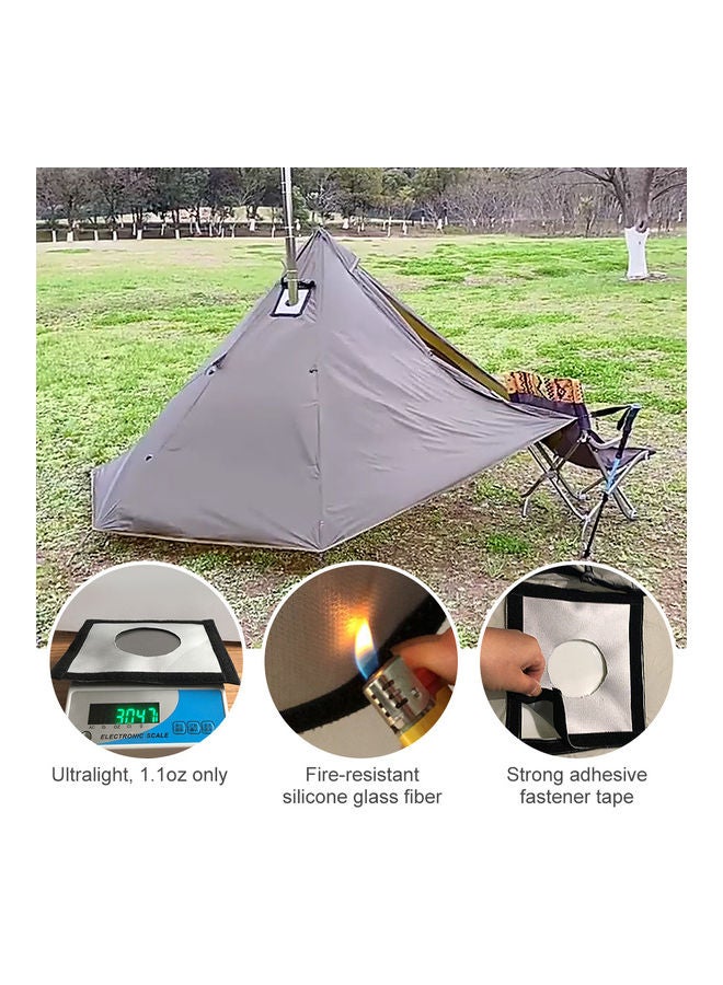 Fireproof Tent Stove Jack 23x20cm