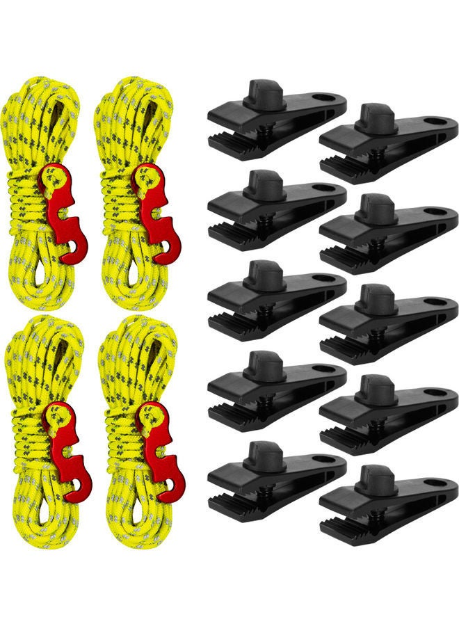 Tent Windproof Rope And Buckle Set 15x6x12cm