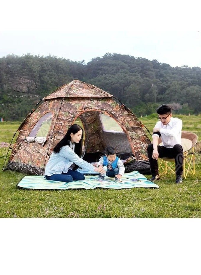 Tent, 2 Doors, 2 Windows, Easy To Set Up, Tent Can Sleep 3-4 People, Grade A Canvas, Tent Has 2 Doors, 2 Windows