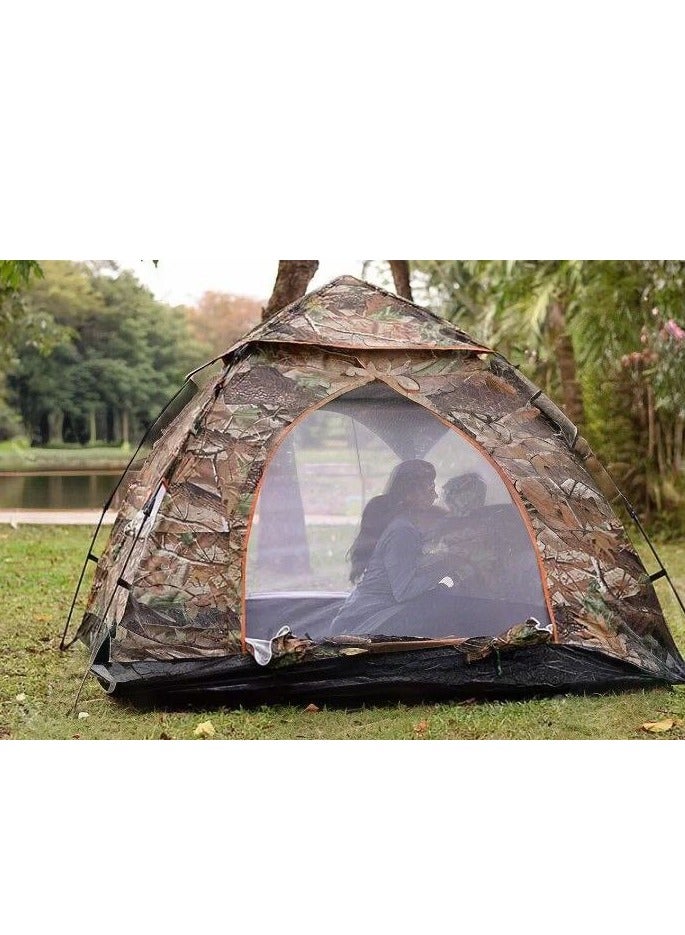 Tent, 2 Doors, 2 Windows, Easy To Set Up, Tent Can Sleep 3-4 People, Grade A Canvas, Tent Has 2 Doors, 2 Windows