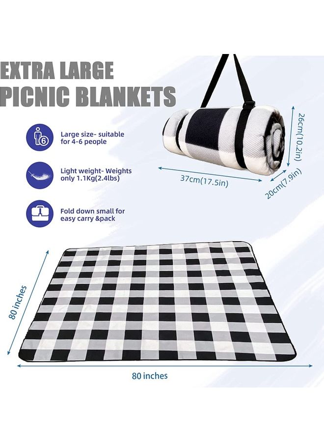 Waterproof Portable Outdoor Picnic Mat with Bag