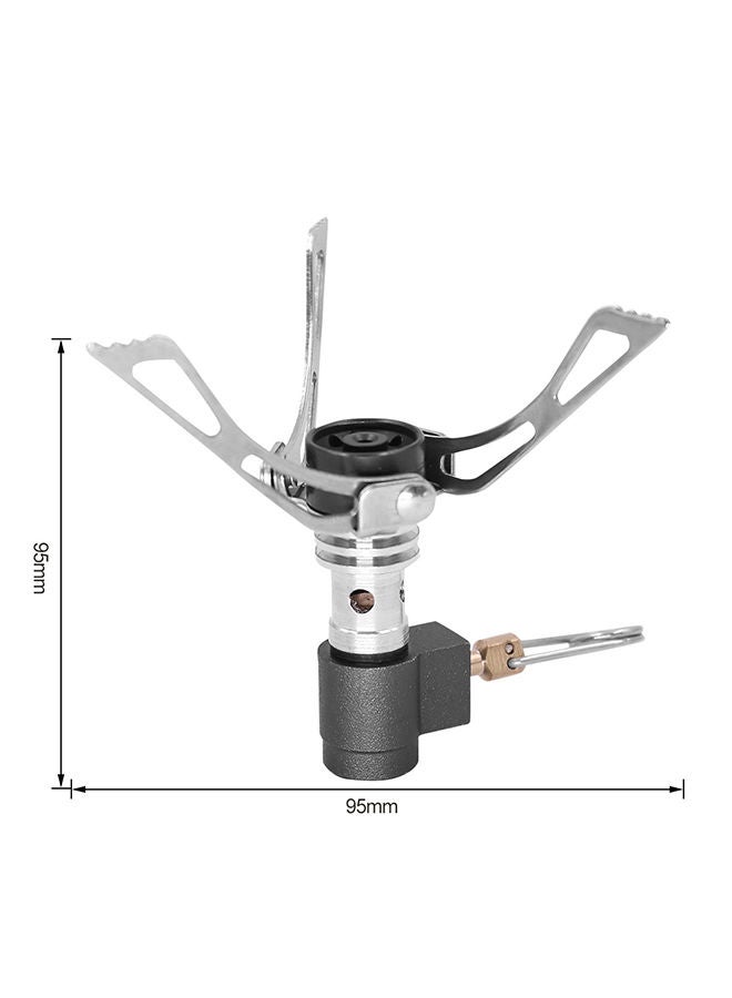 Portable Mini Camping Gas Stove 10.5x4.5x6.5centimeter