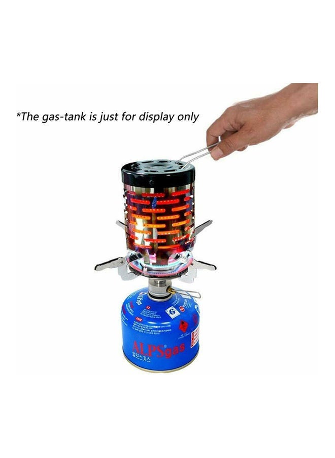 Portable Outdoor Camping Stove Mini Stainless Steel Heating Cover 15x12x12cm