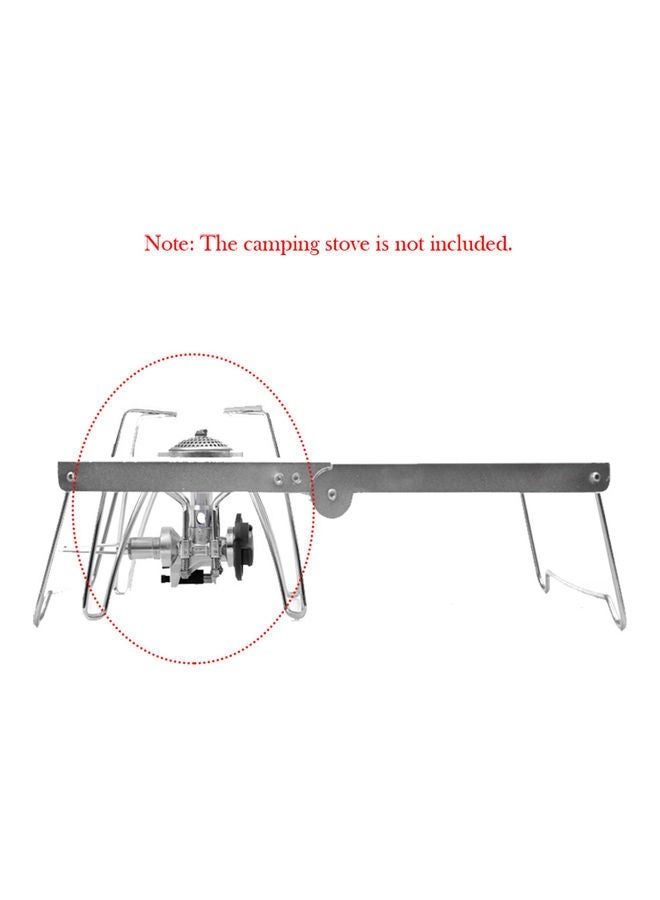 Aluminum Alloy Camping Stove Stand 32x21x8cm