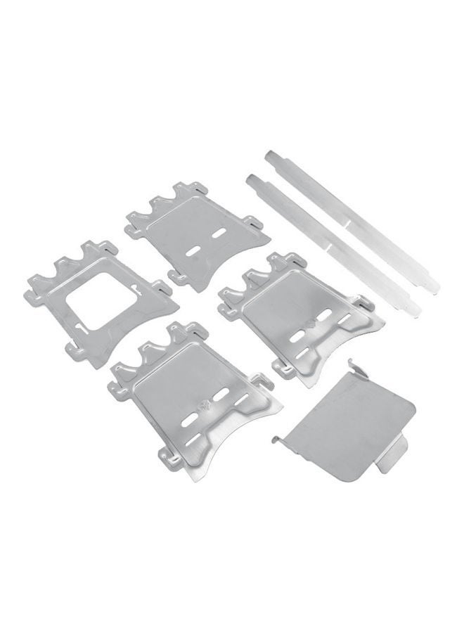 Foldable Stainless Steel Camping Stove 12.5x12.5x15cm