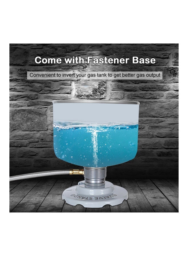 Camping Gas Stove Adapter Hose With Fastener Base 25.00*4.00*17.80cm