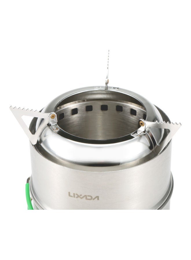 Folding Stainless Steel Camping Stove 14.40 x 9.00 14.00cm