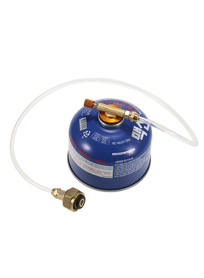 Camping LPG Cylinder Gas Tank Conversion Head Adapter