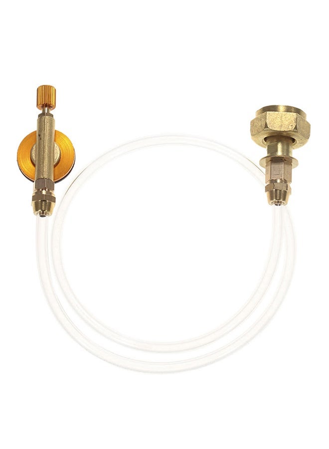 Camping LPG Cylinder Gas Tank Conversion Head Adapter