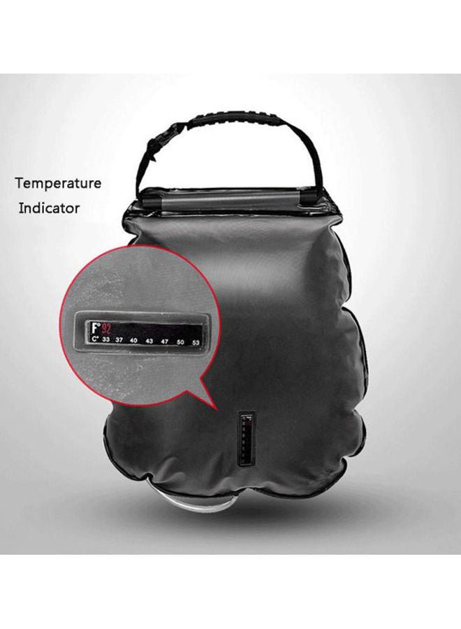 Solar Powered Collapsible Water Bag 40x12x4centimeter