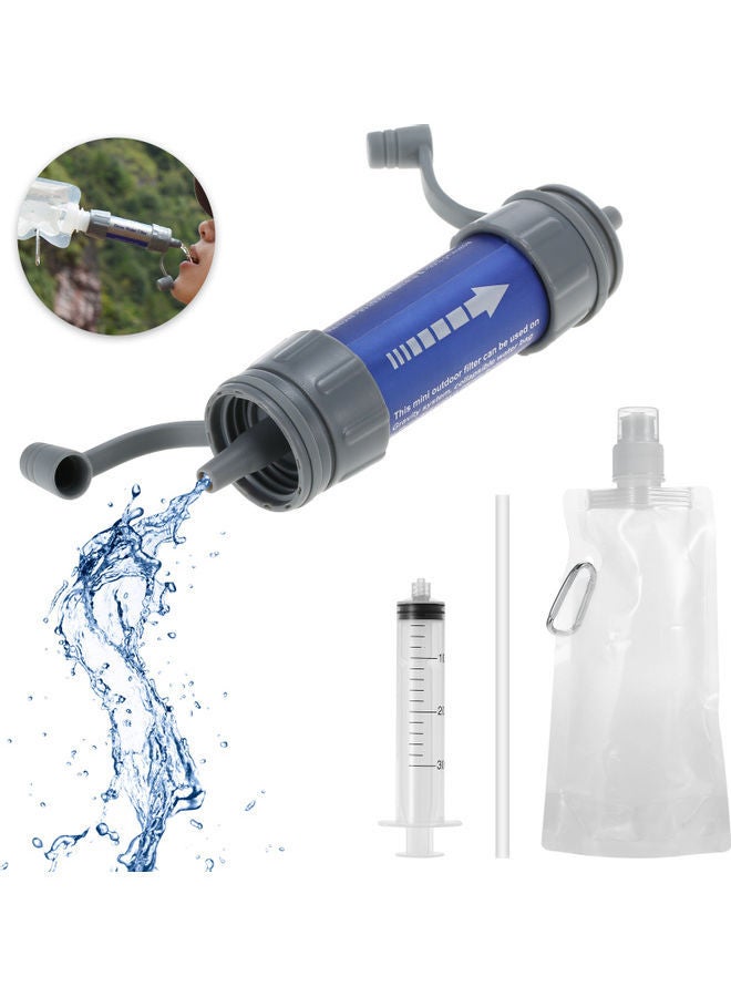 4-Piece Mini Outdoor Water Filter Set