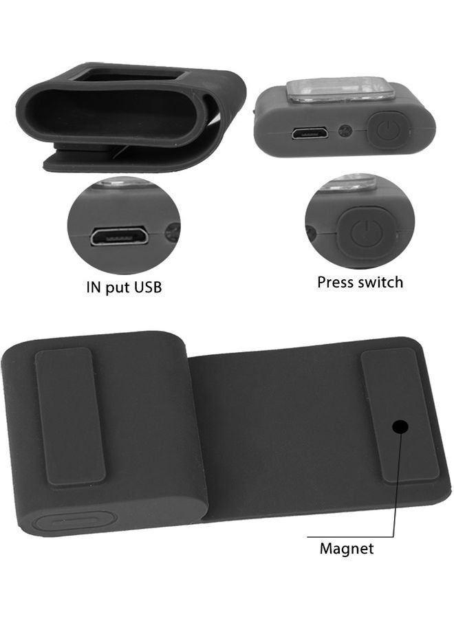 LED Clip on Collar Safety Night Light for Camping