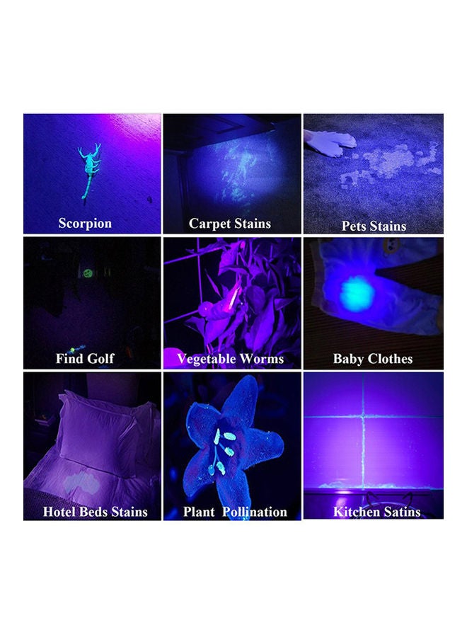 Rechargeable LED Flashlight with Magnetic Base for Camping