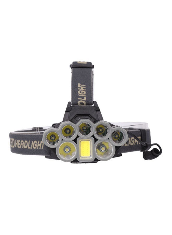 Head Flashlight With 8 LED Set