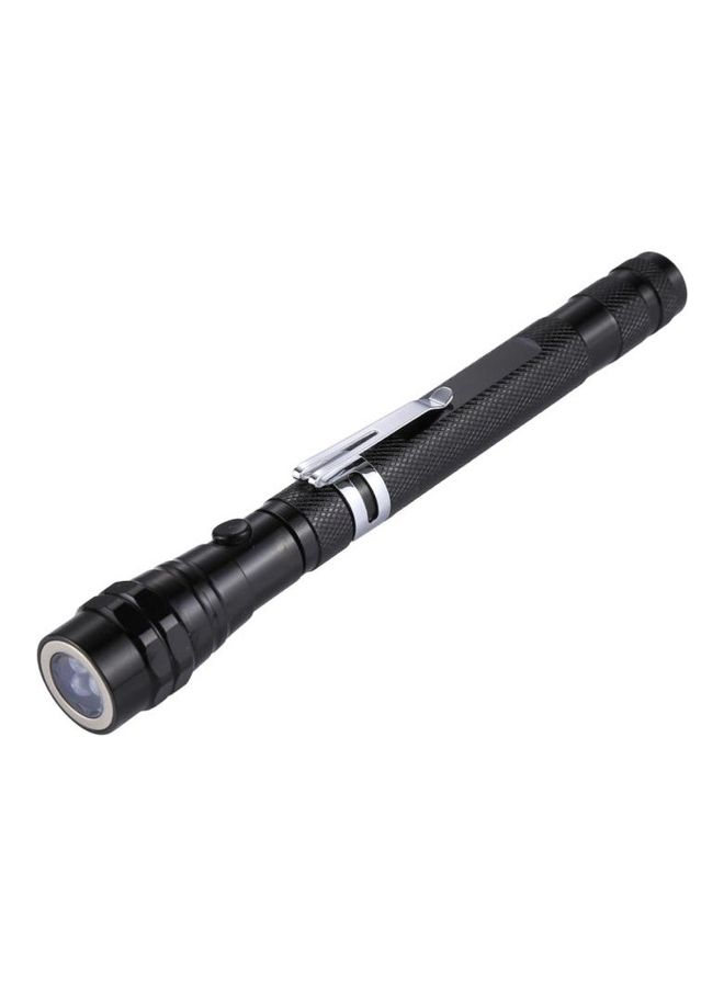 3-LED Flashlight With Extending Magnetic Pick-Up Tool