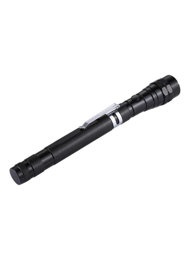 3-LED Flashlight With Extending Magnetic Pick-Up Tool