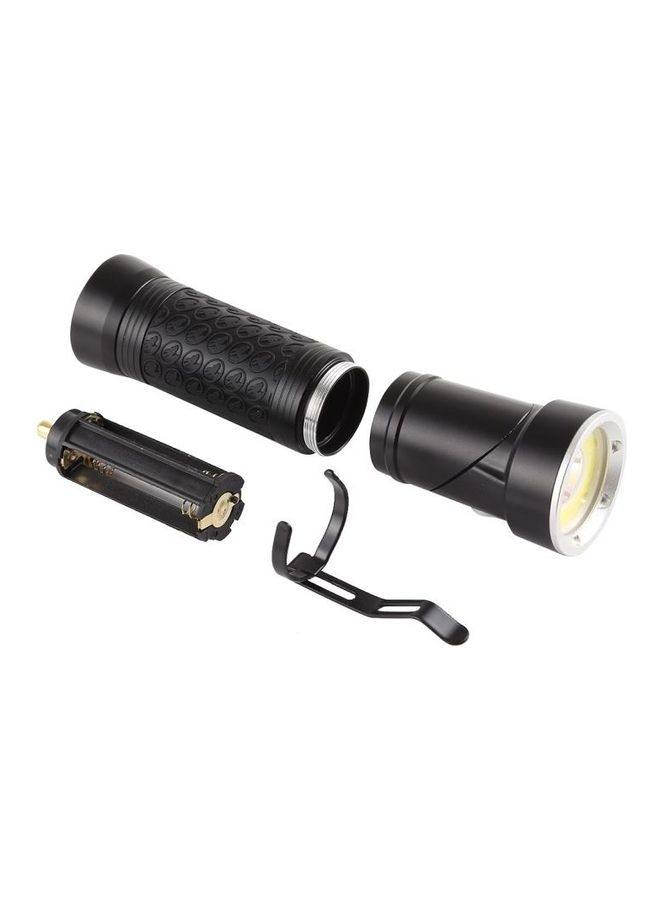 300LM Waterproof LED Flashlight With 90 Degree Rotatable Head And 4-Modes