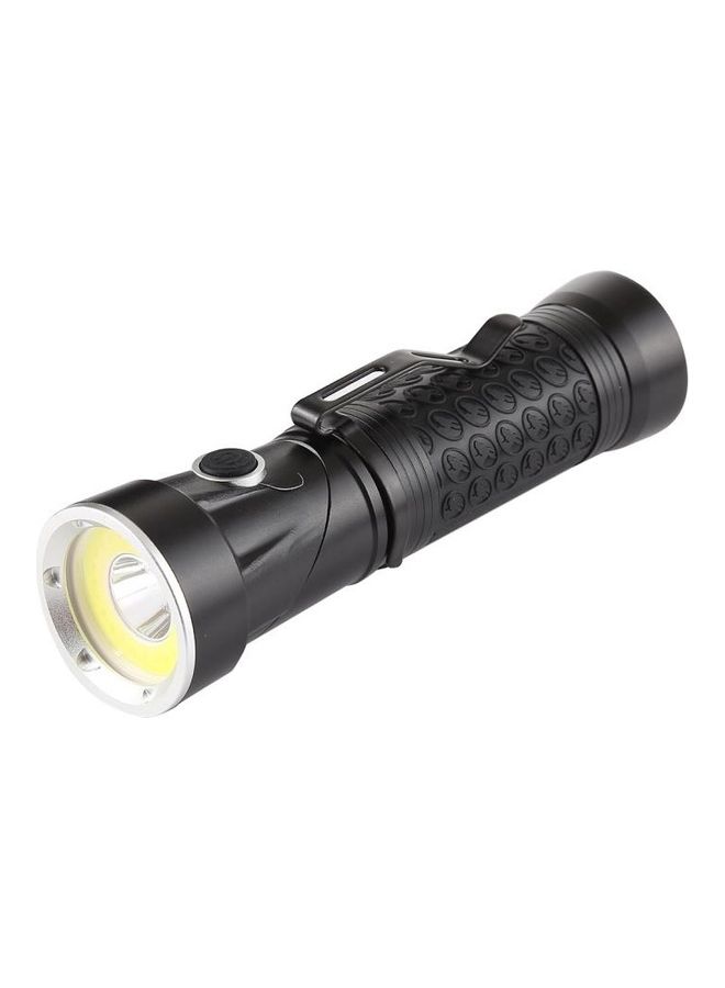 300LM Waterproof LED Flashlight With 90 Degree Rotatable Head And 4-Modes