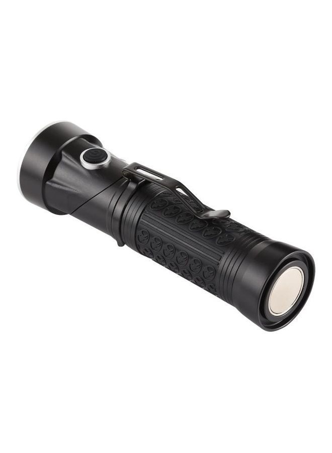 300LM Waterproof LED Flashlight With 90 Degree Rotatable Head And 4-Modes