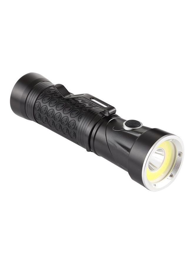 300LM Waterproof LED Flashlight With 90 Degree Rotatable Head And 4-Modes