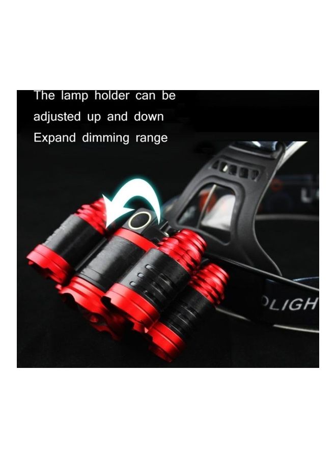 Outdoor Zoom Sensor 5 LEDs Headlight