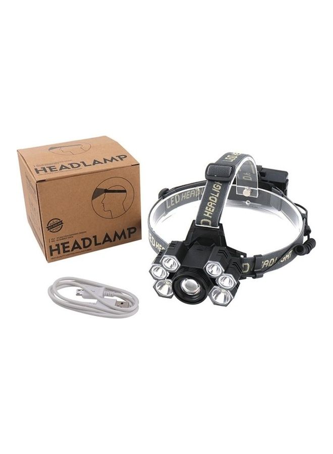 7-LED Multi-Functional YWX USB Rechargeable Headlight