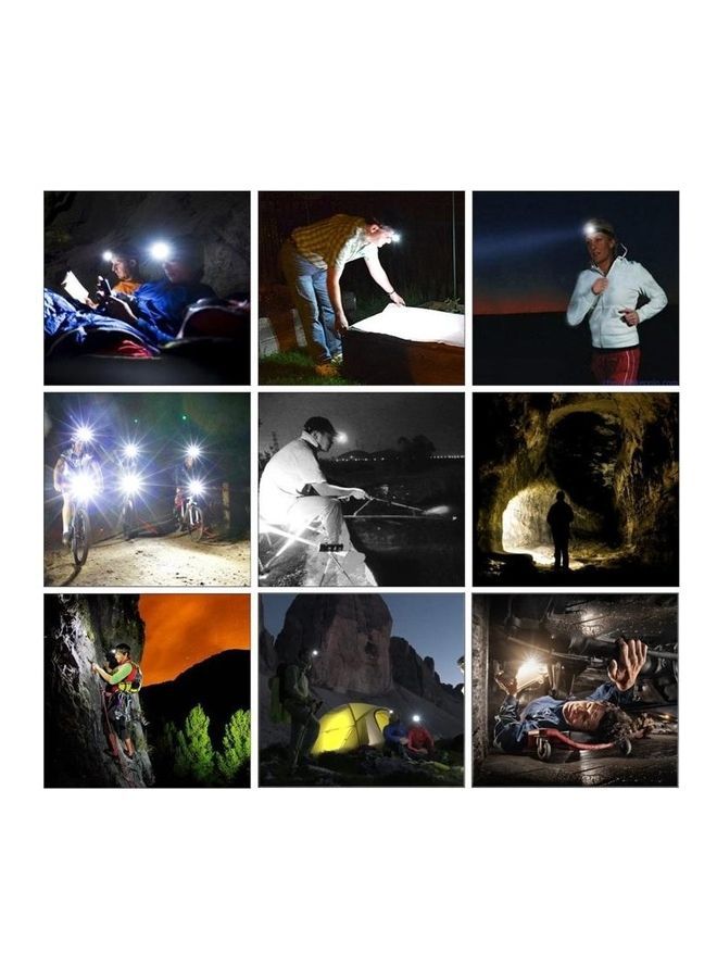 7-LED Multi-Functional YWX USB Rechargeable Headlight