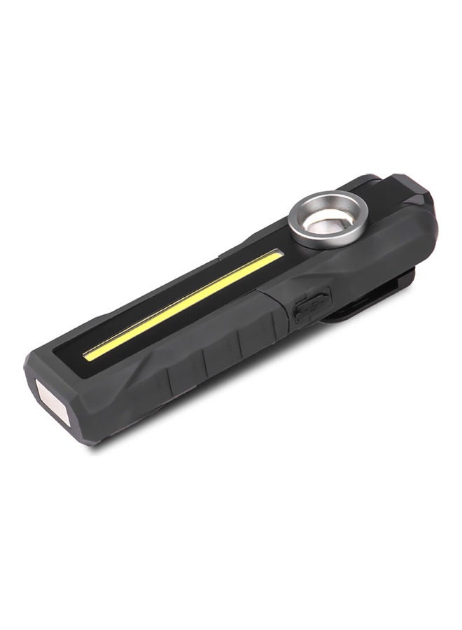 Rechargeable LED Flashlight with Magnetic Base for Camping
