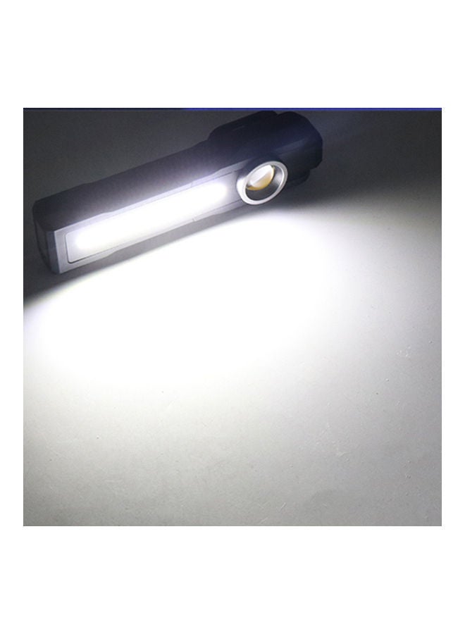 Rechargeable LED Flashlight with Magnetic Base for Camping