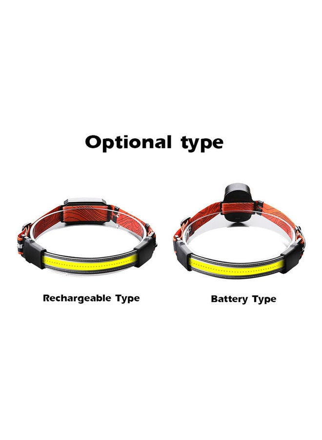Portable Outdoor LED Lightweight Head Lamp Battery