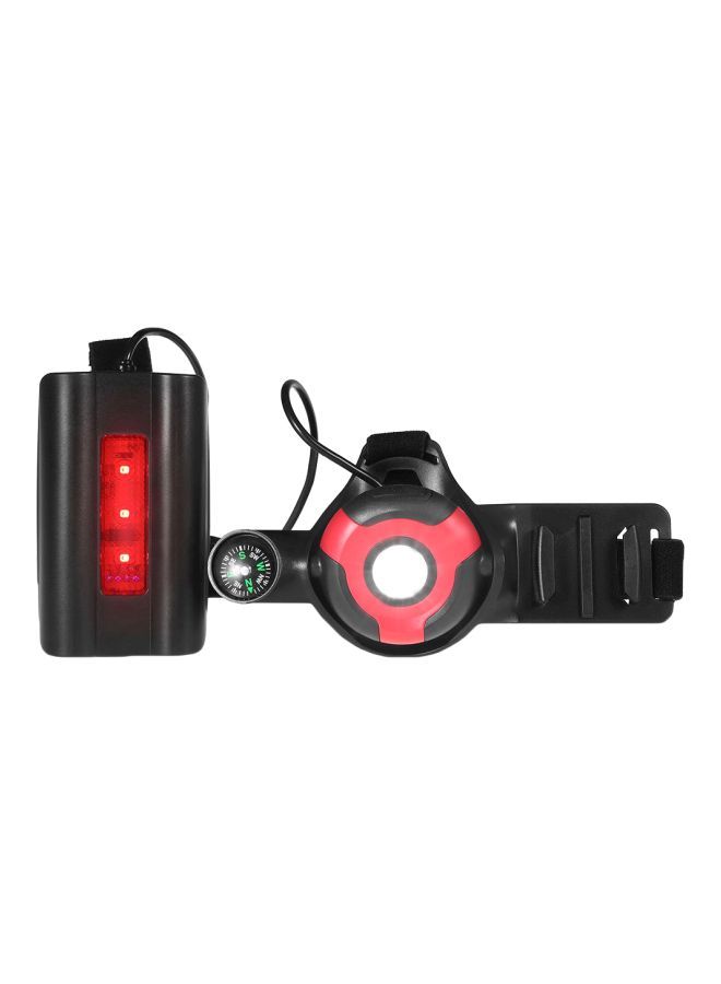 Water Resistant USB Chest Light For Hiking 16.5x10.5cm