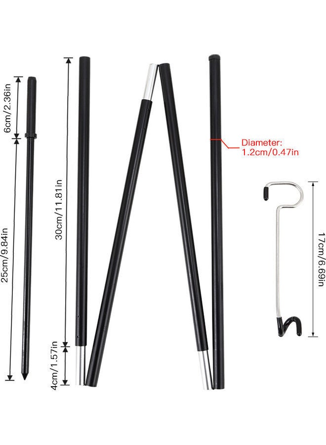 Portable Folding Light Pole for Camping