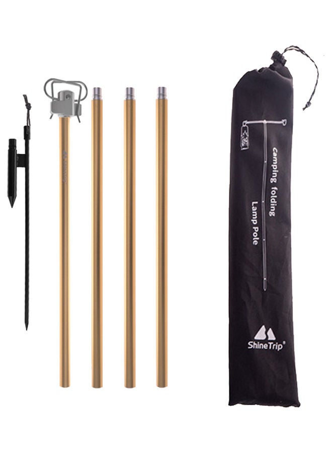 Aluminum Durable Lantern Stand Pole For Camping 44 x 3 13cm
