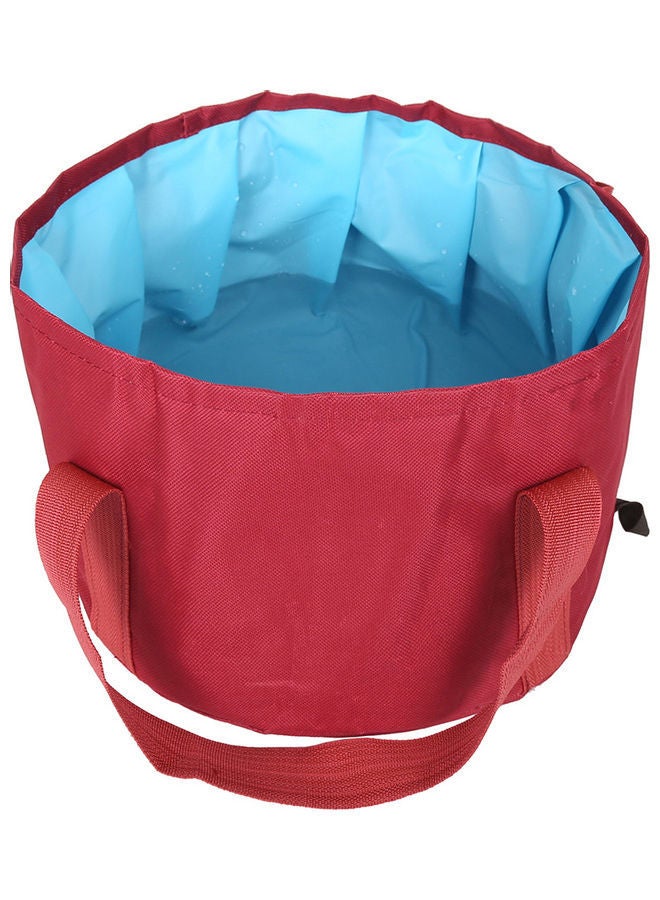 Portable Collapsible Camping Bucket 26.00x5.00x10.00cm