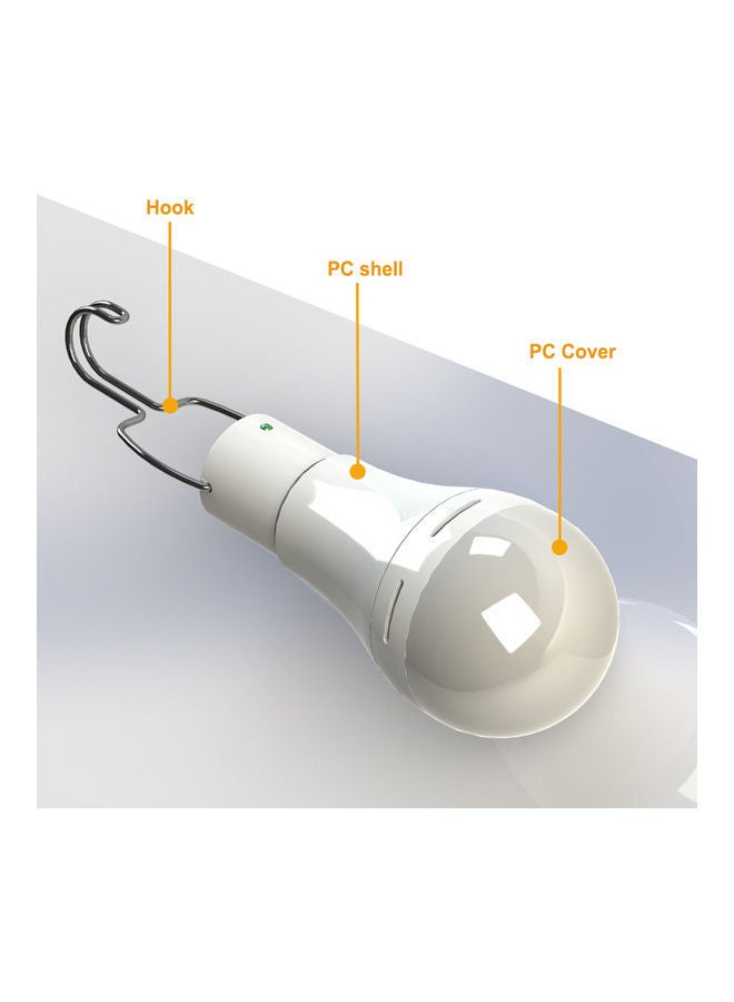 LED Solar Bulb With Remote Control 14x7.5x8.5cm