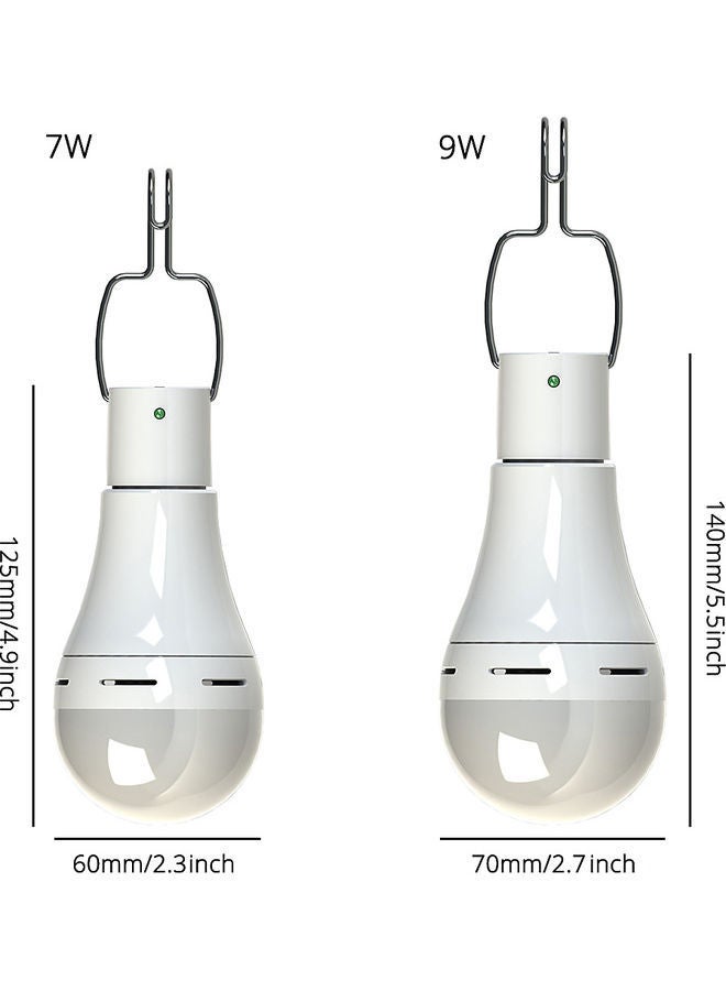 LED Solar Bulb With Remote Control 14x7.5x8.5cm