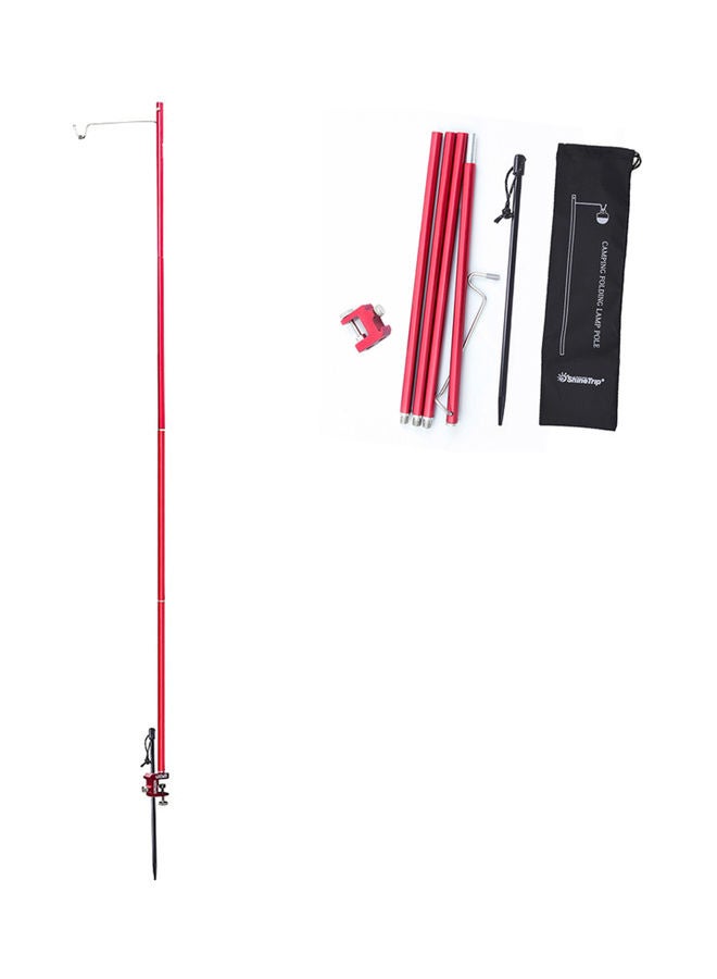 Outdoor Camping Light Pole Red 36x5x10cm