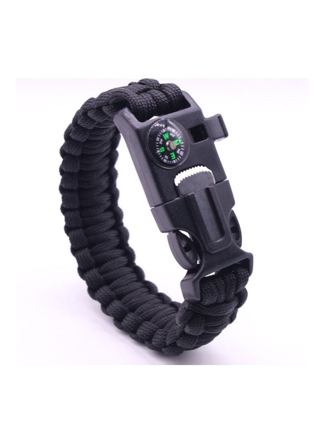 5-In-1 Multi-function Outdoor Seven-core Umbrella Rope Lanyard Camping Adventure Bracelet 25x25x25cm