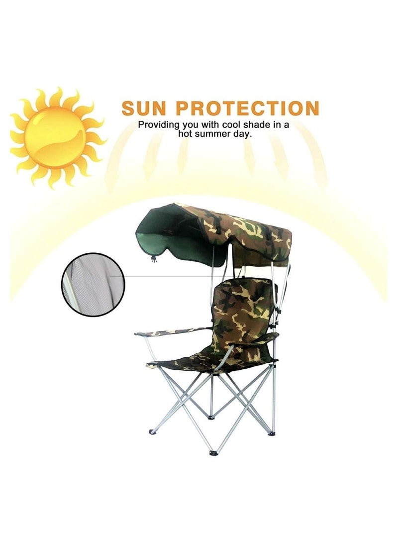 Portable Folding Beach Chair With Umbrella