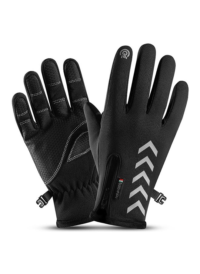 Winter Cycling Gloves With Thin Warm Lining 27.0x14.0x3.0cm