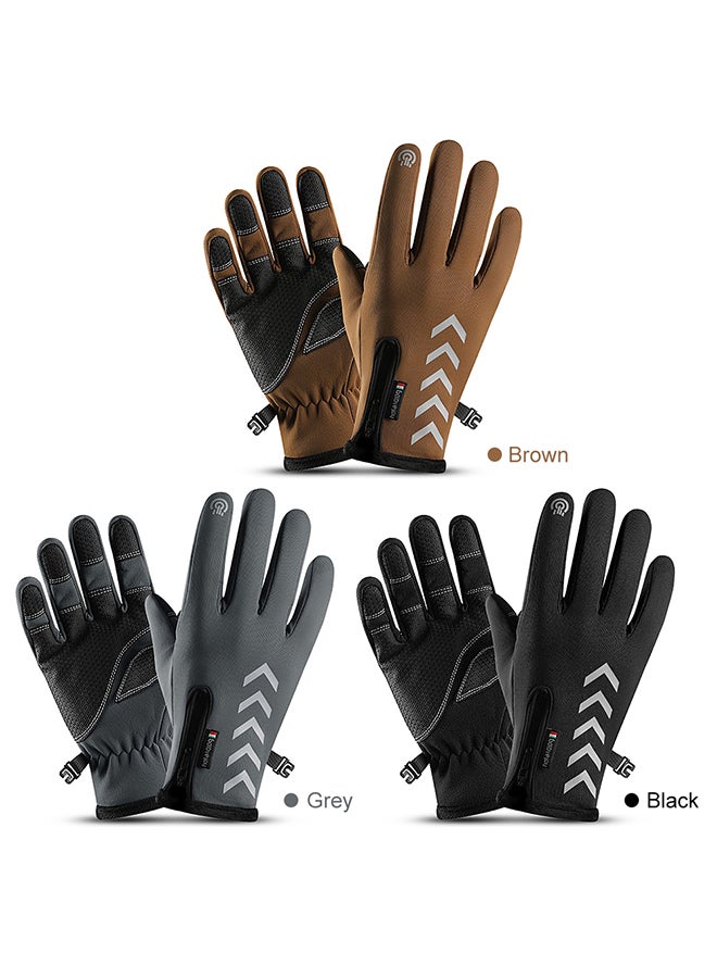 Winter Cycling Gloves With Thin Warm Lining 27.0x14.0x3.0cm